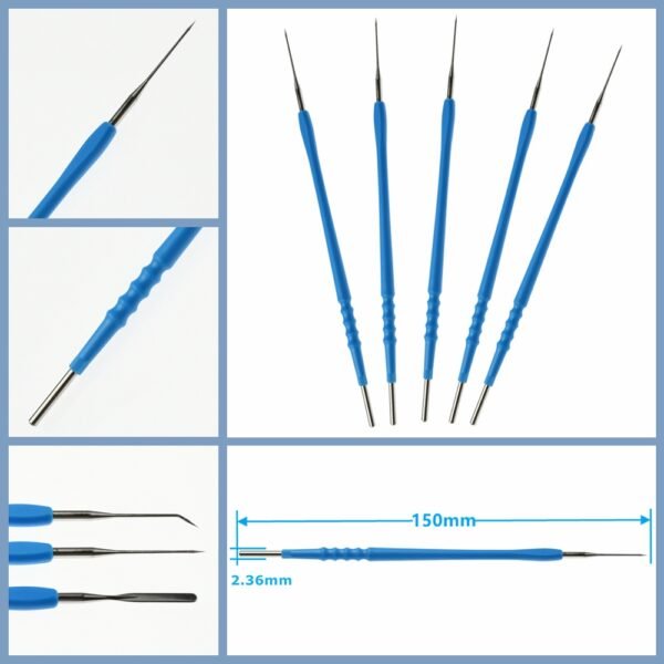 150mm Needle Electrosurgery Tips Electrodes Diathermy Cautery Tips for Bovie Vallylab 5Pcs/Set - Image 4