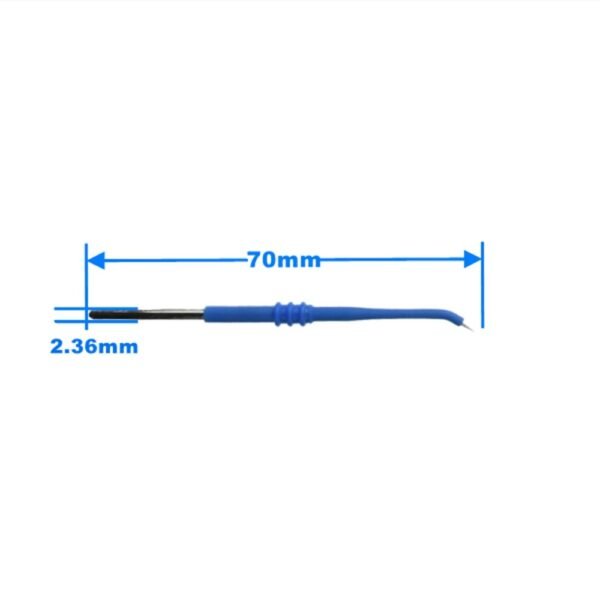 70mm Arthroscopic Electrosurgery Angled Electrodes Diathermy Pencil Cautery Tips 5Pcs/Set - Image 2