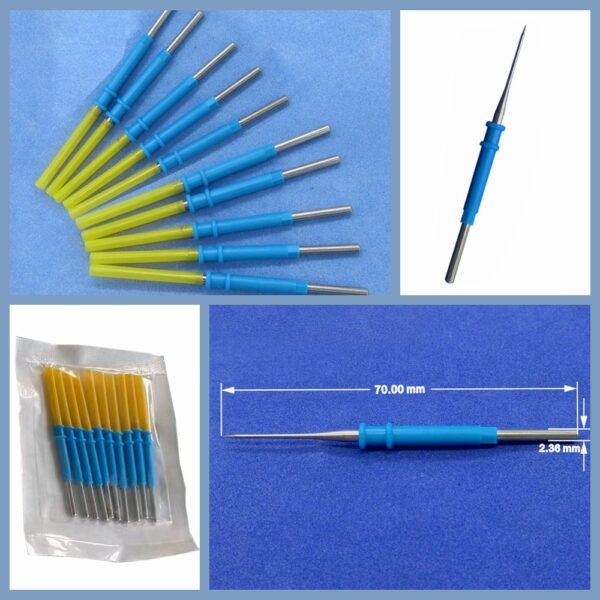 70mm Electrosurgical Electrode Cautery Needle Electrodes Diathermy Tips 10Pcs/Set - Image 4