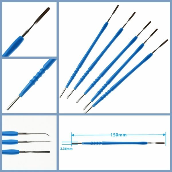 150mm Electrosurgery Blade Electrodes Diathermy Cautery Tips Conmed Valleylab ERBE 5Pcs/Set - Image 5